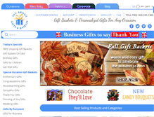 Tablet Screenshot of aagiftsandbaskets.com